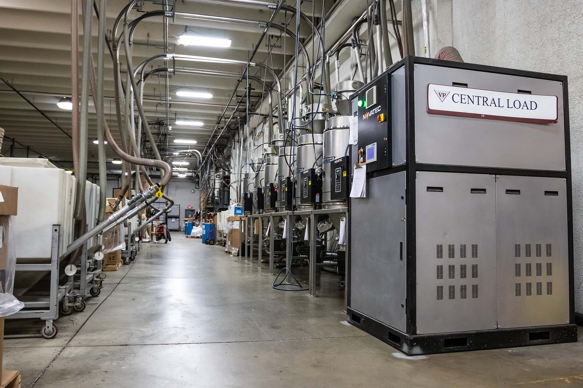 Centralized material handling system